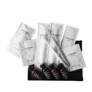 Wholesale Hotel Slippers Luxury Amenity Set Disposable Shower Gel Shampoo Toiletries Custom High End Hotel Supplies
