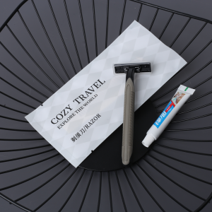 Hotel Toiletries Set Bath Cap Needle Thread Kit Care Kit Shaver Comb Dental Appliance slippers