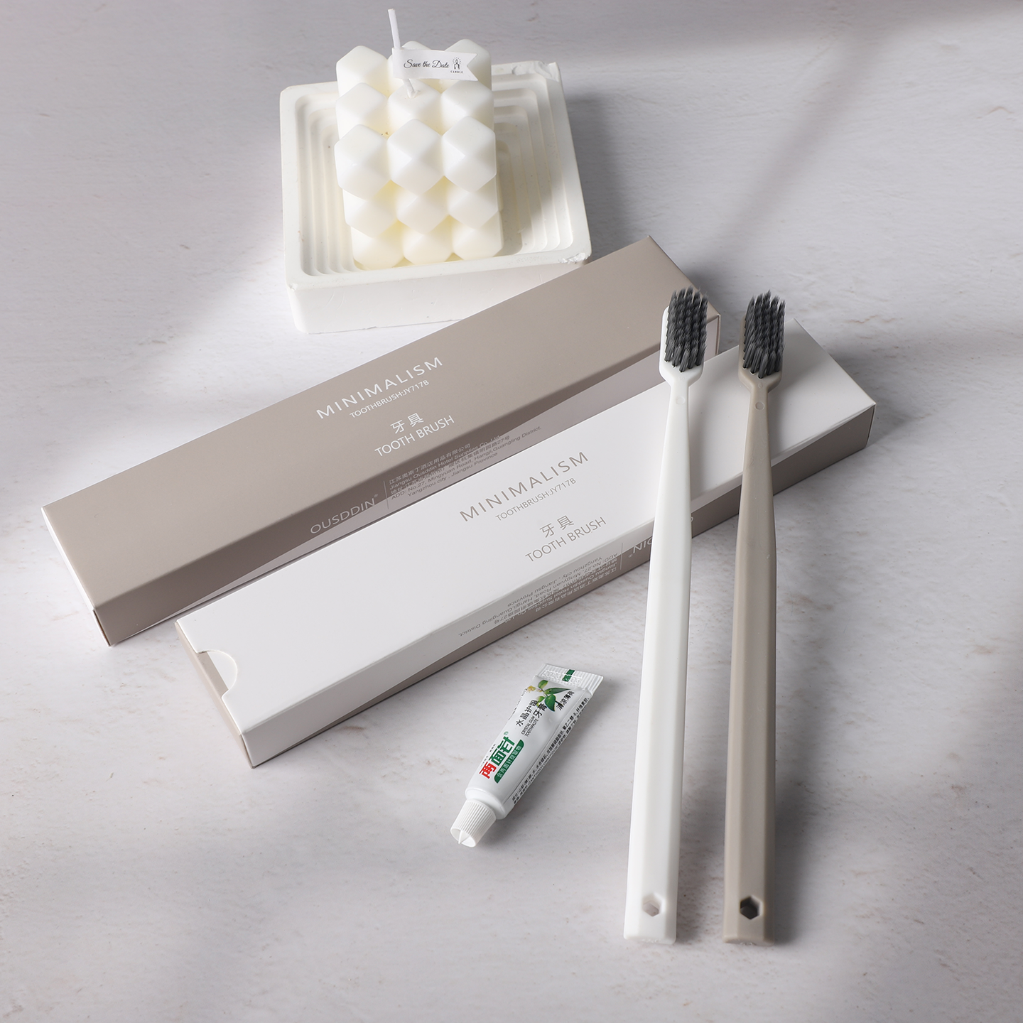 Wholesale Custom Logo Disposable Hotel Supplies Luxury Hotel Guest Amenities Set - 图片 2