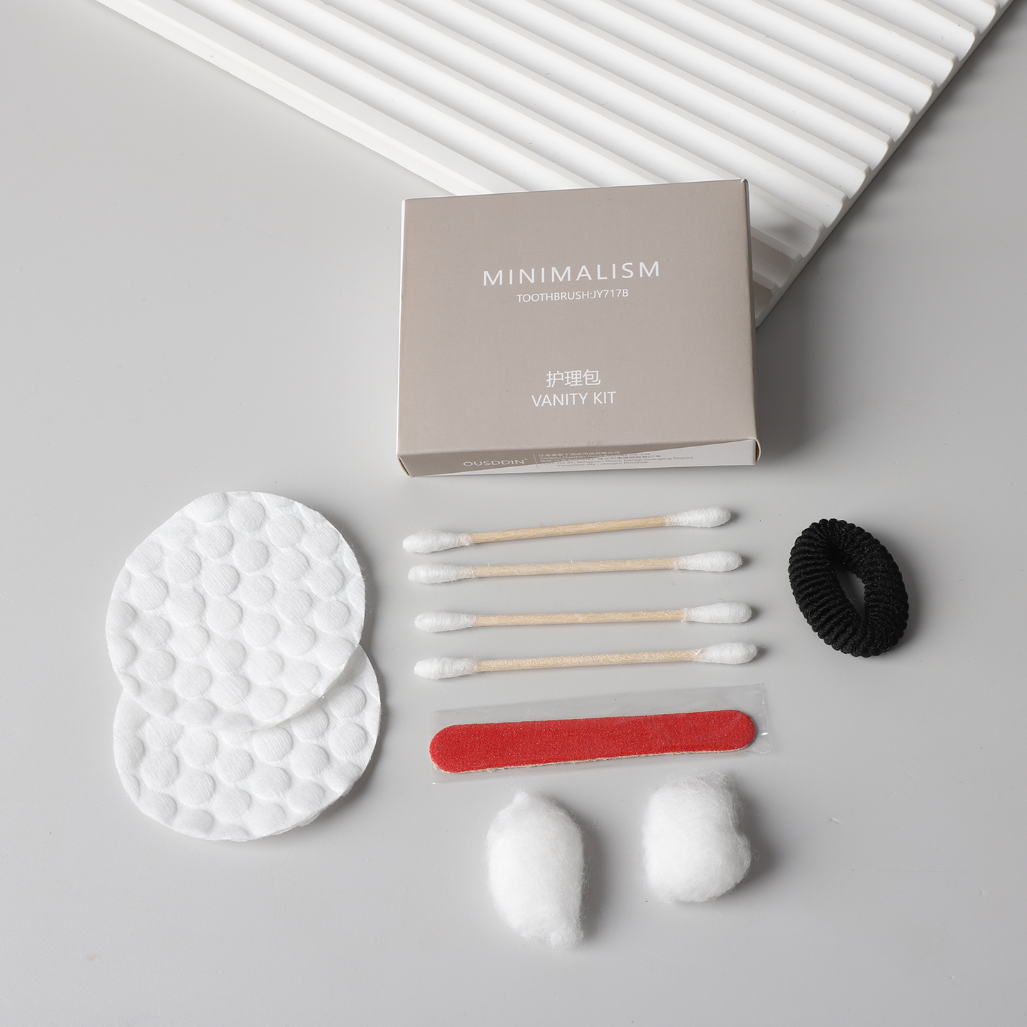 Luxury 5 Stars Hotel Personalized Eco Package Toothbrush Cosmetics Shampoo Bath Gel Soap Hotel Amenities Set - الصورة 4