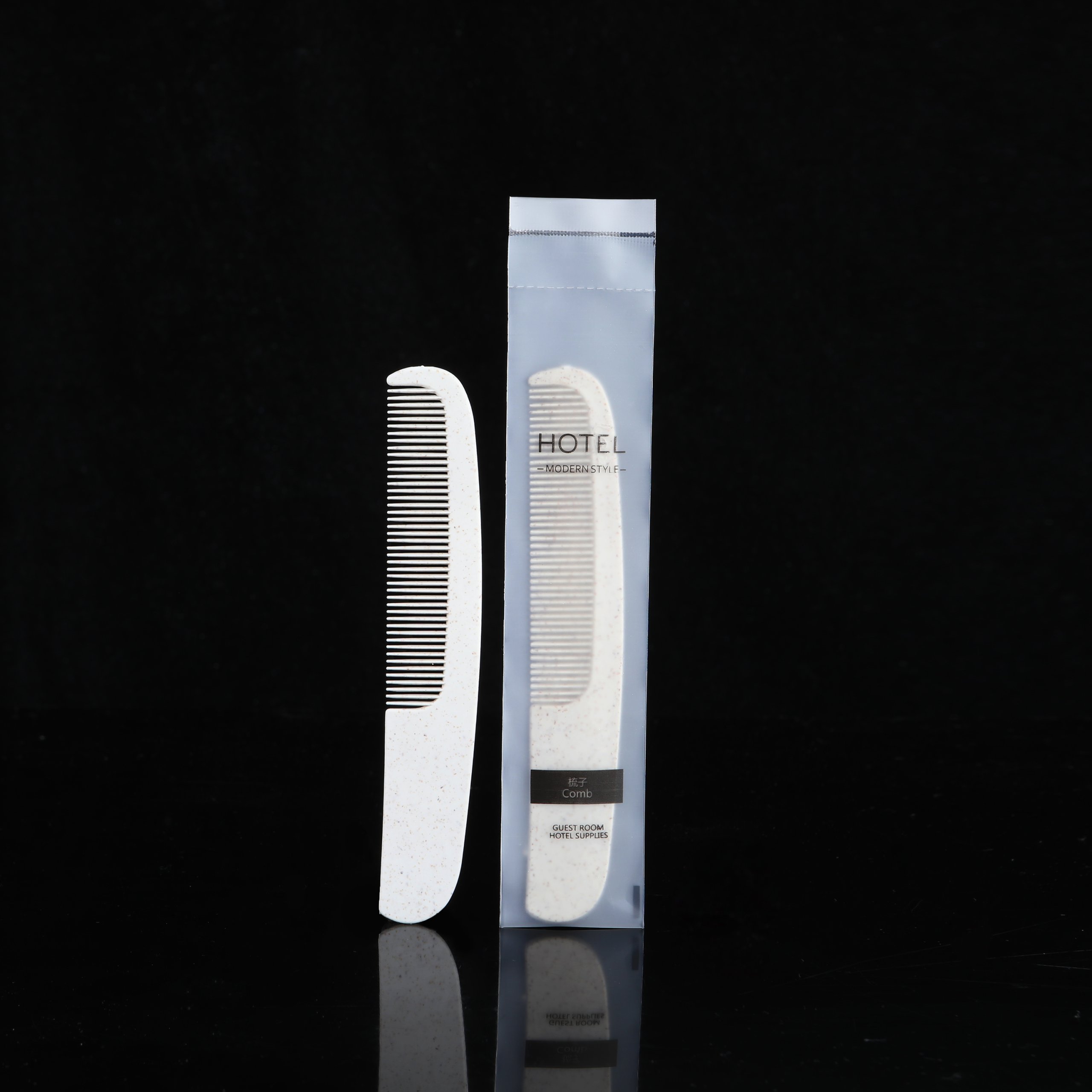 Custom Logo Disposable Soft Film Toothbrush and Toothpaste Set Black Hotel Amenities Toothbrushes Hotel Supplies - الصورة 3