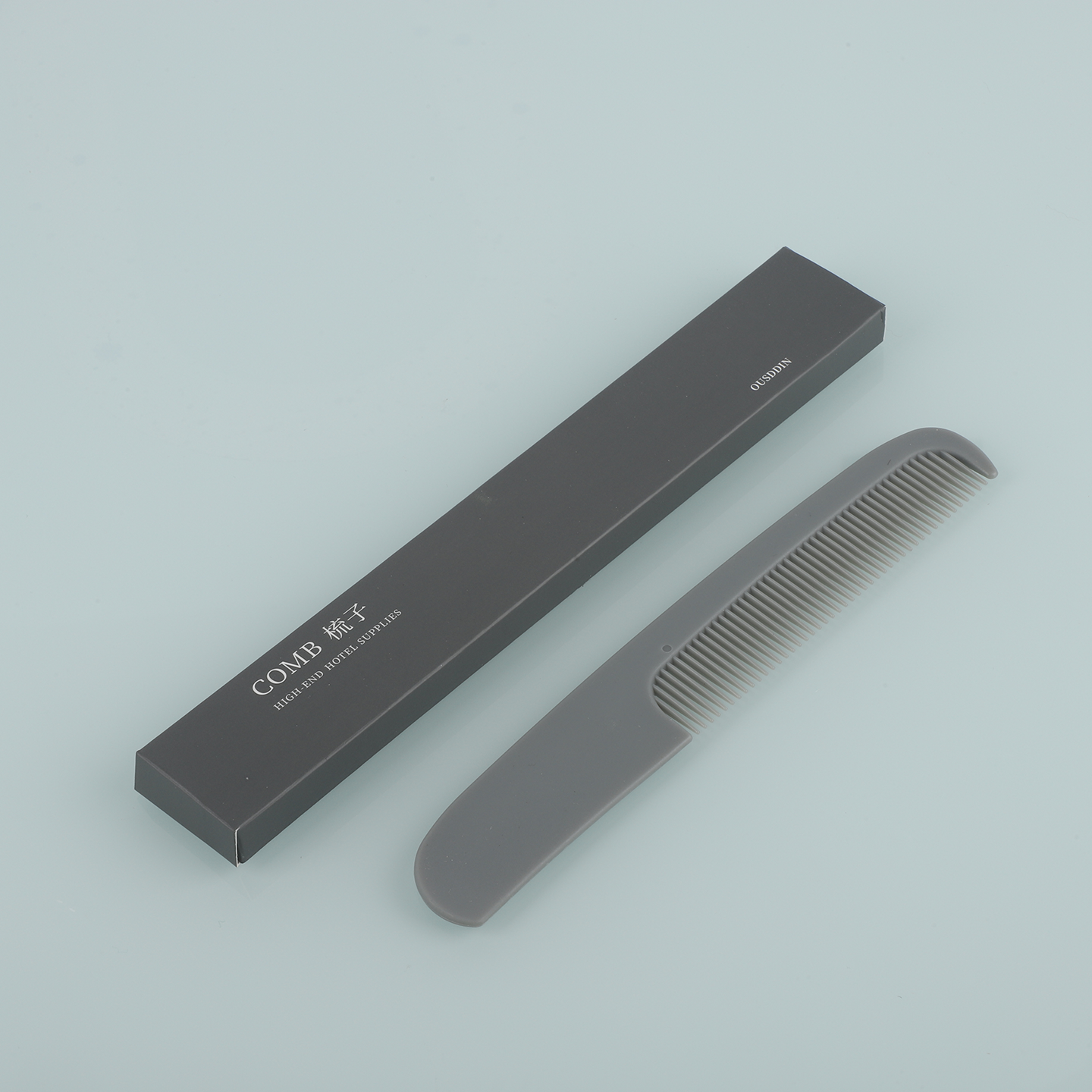 Custom Logo Disposable Toothbrush and Toothpaste Set Grey Box Hotel Amenities Toothbrushes Hotel Supplies - Image 4