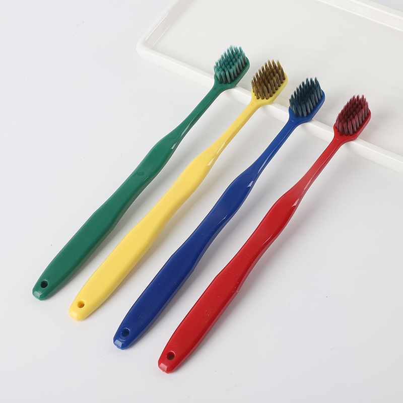 Hotel Disposable Toothbrushes Family-use Soft-bristle Toothbrush Set Wholesale Travel Portable Toothbrush Pack