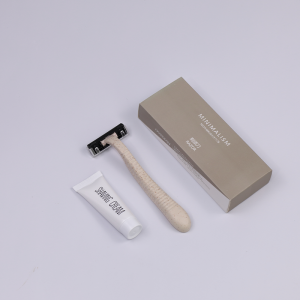 Hotel Supplies Eco Friendly Amenities Dental Hygiene Shaving Kit Spa Bathroom Disposable Hotel Amenities Toiletries Set