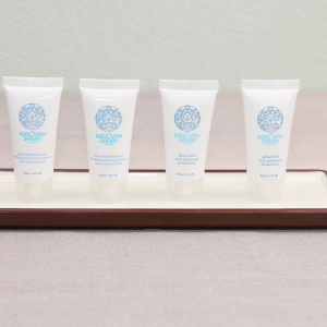 Customizable Mini Plastic Hose Set for Fine Hotel Bathroom Wash Shampoo Conditioner Shower Gel and Body Lotion Amenities