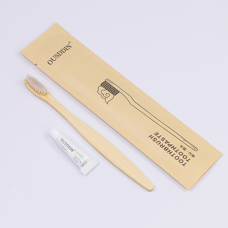 PERFCT Organic Bamboo Toothbrush Biodegradable Natural Toothbrush Set - Imagem 2