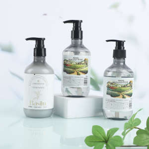 Eco-Friendly Hotel Amenities Bathroom Set Shampoo Conditioner Body Gel Body Lotion Bottles with Custom Logo for Travelers