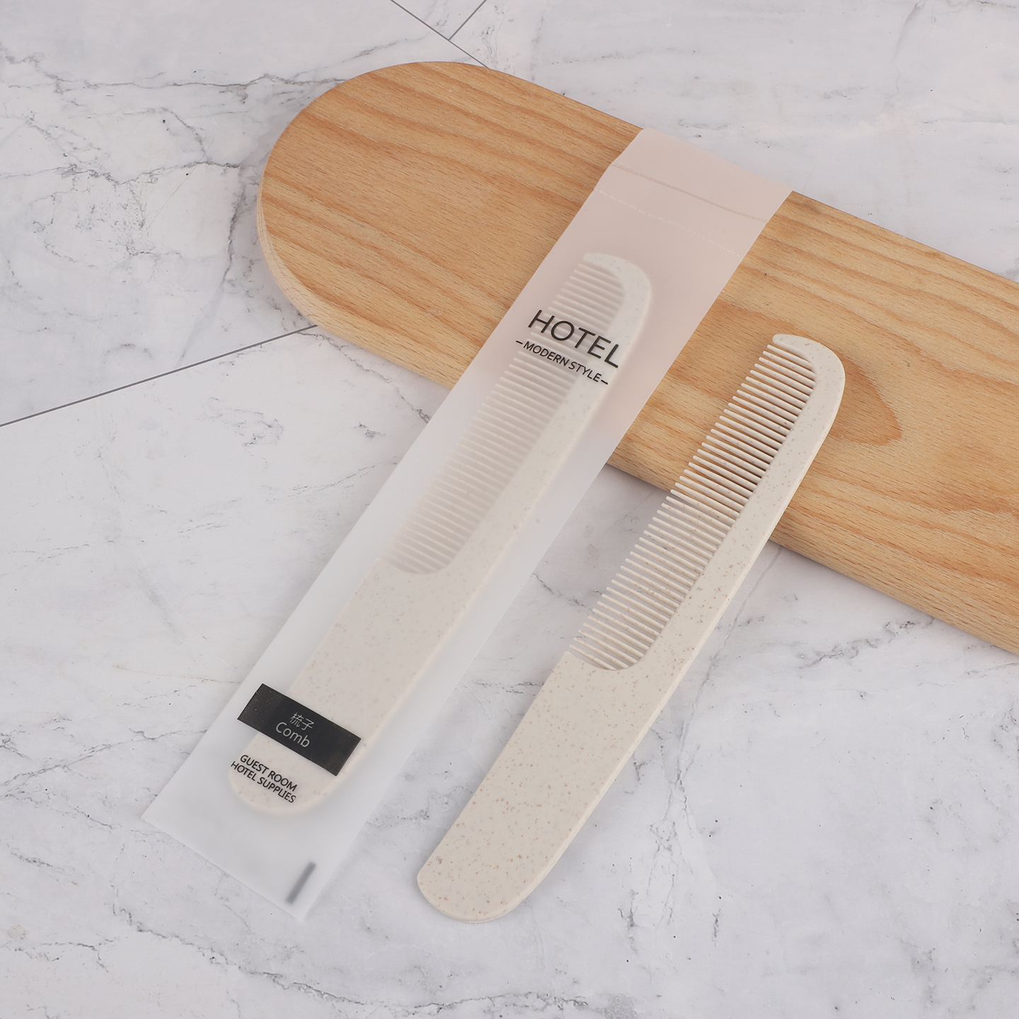 Convenience Hotel Guest Room Set Travel Toothbrushes and Toothpaste for Bathroom for Hotels - الصورة 2