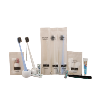 Customized Luxury Disposable Hotel Toiletries Set Kit Luxury Hotel Bathroom Amenities Supplies