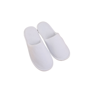 Custom Personalized Luxury Disposable Coral Fleece Spa Slippers with Custom Logo Travel Guest Amenities for Hotel and Spa