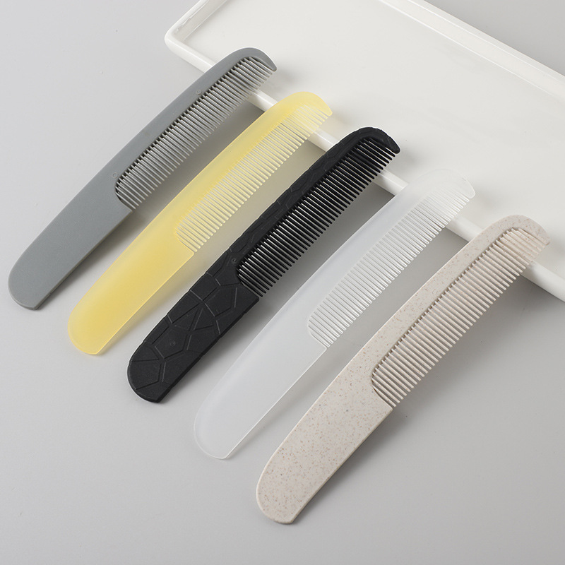 Multiple Styles Custom Reuse Personalized Biodegradable Wheat Straw Comb Eco Friendly Wheat Straw Hotel Hair Comb - Image 6