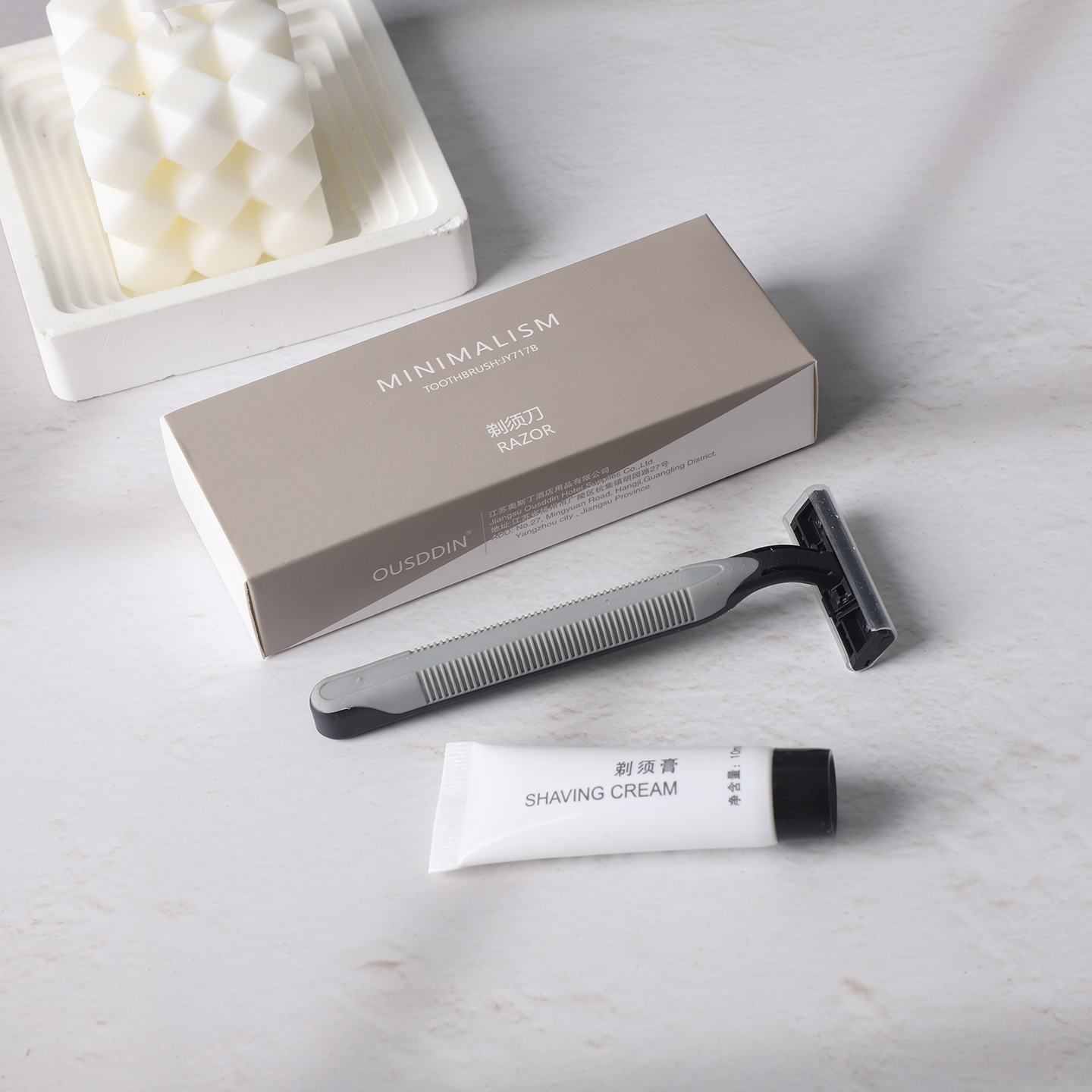 Wholesale Custom Logo Disposable Hotel Supplies Luxury Hotel Guest Amenities Set - 图片 4