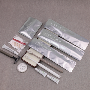 Disposable Hotel Bathroom Amenities Set Toiletries Dental Kit with Toothbrush and Toothpaste for In-Room Use