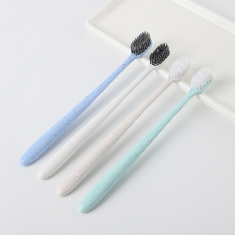 Hotel Disposable Toothbrushes Family-use Soft-bristle Toothbrush Set Wholesale Travel Portable Toothbrush Pack - Image 3