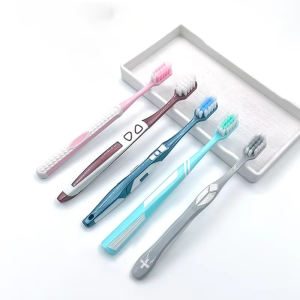 Soft Toothbrush for Adults and Pregnant Women Ten Thousand Hair Small Head Electric Feature for Home Use
