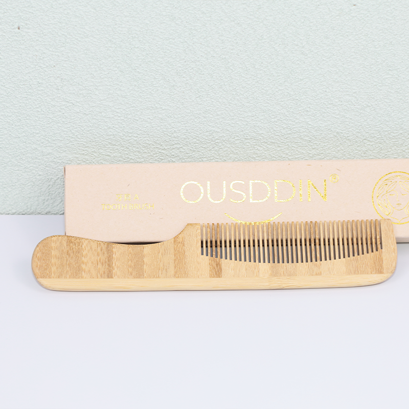 Biodegradable Eco-Friendly Bamboo Comb Individually Packed for Hotel Airbnb Resort Rental Fast Delivery Existing Neutral Stock - Image 4