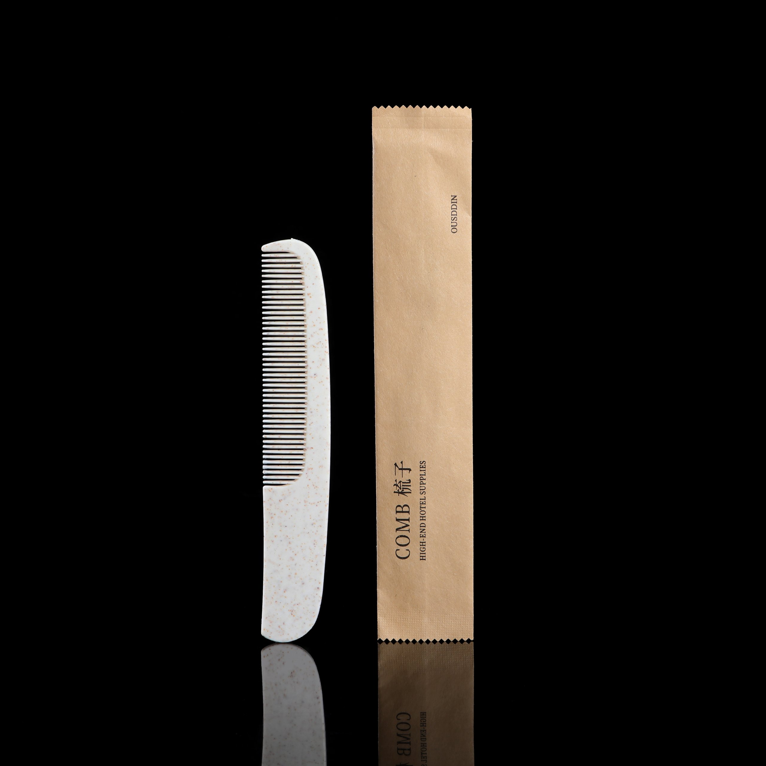 Custom Logo Disposable Toothbrush and Toothpaste Set Kraft Paper Bag Hotel Amenities Toothbrushes Hotel Supplies - Image 4