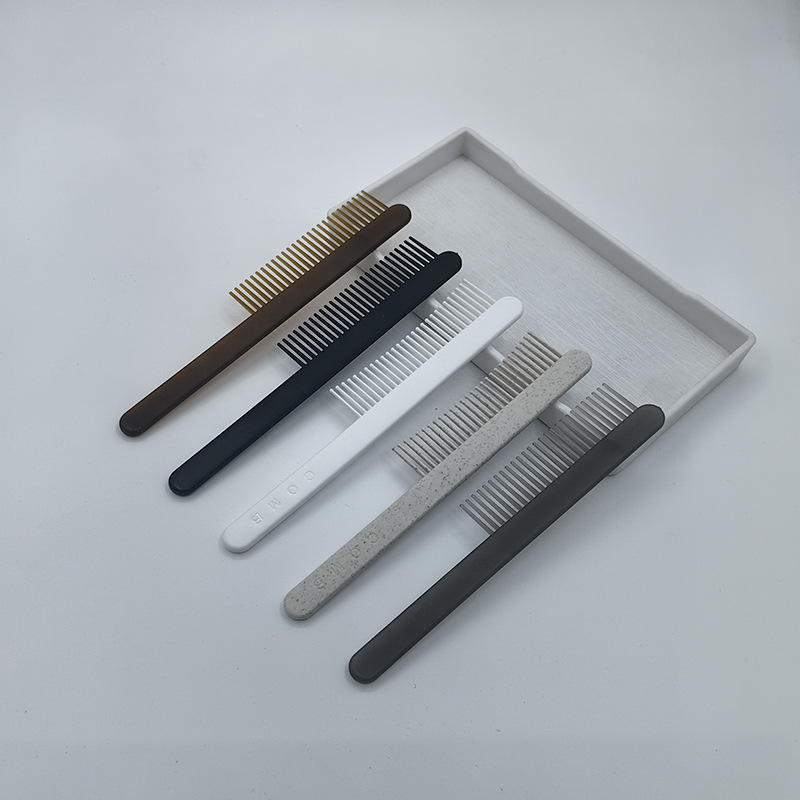 Multiple Styles Custom Reuse Personalized Biodegradable Wheat Straw Comb Eco Friendly Wheat Straw Hotel Hair Comb - Image 4