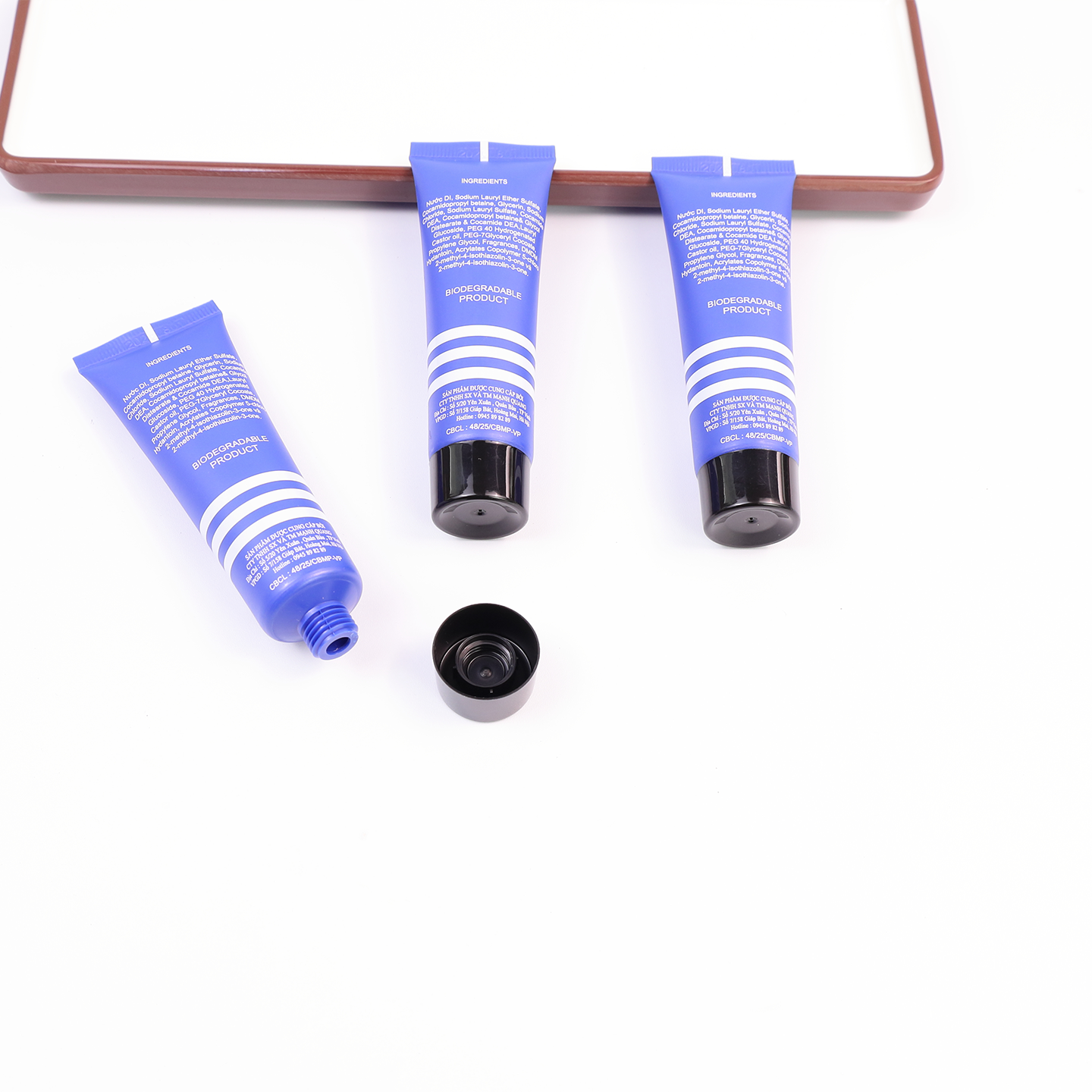 Custom Branded Hotel Amenities Set Plastic Liquid Bath Supplies Bottle Luxurious Shampoo Tube for Hotels - Imagem 5